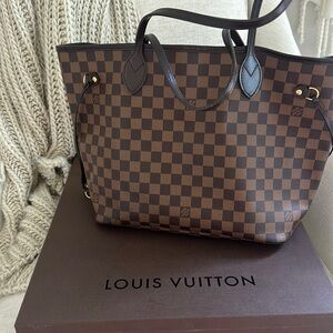 Louis Vuitton Damier Ebene Neverfull mm